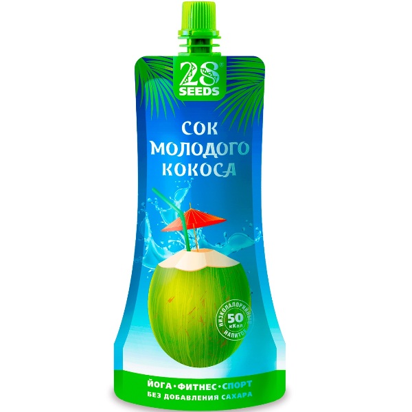 Сок Молодого кокоса. Кокосовая вода 