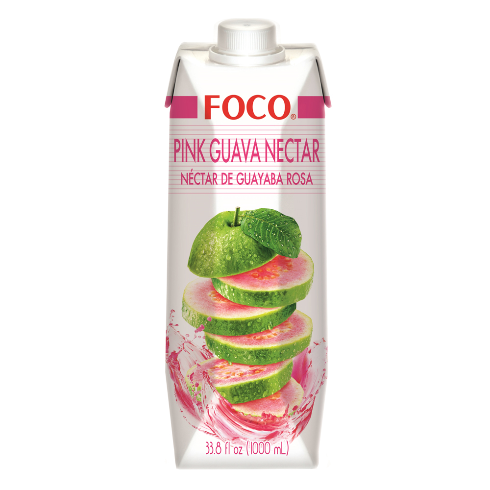 Нектар розовой гуавы "FOCO" 1 л Tetra pak FOCO