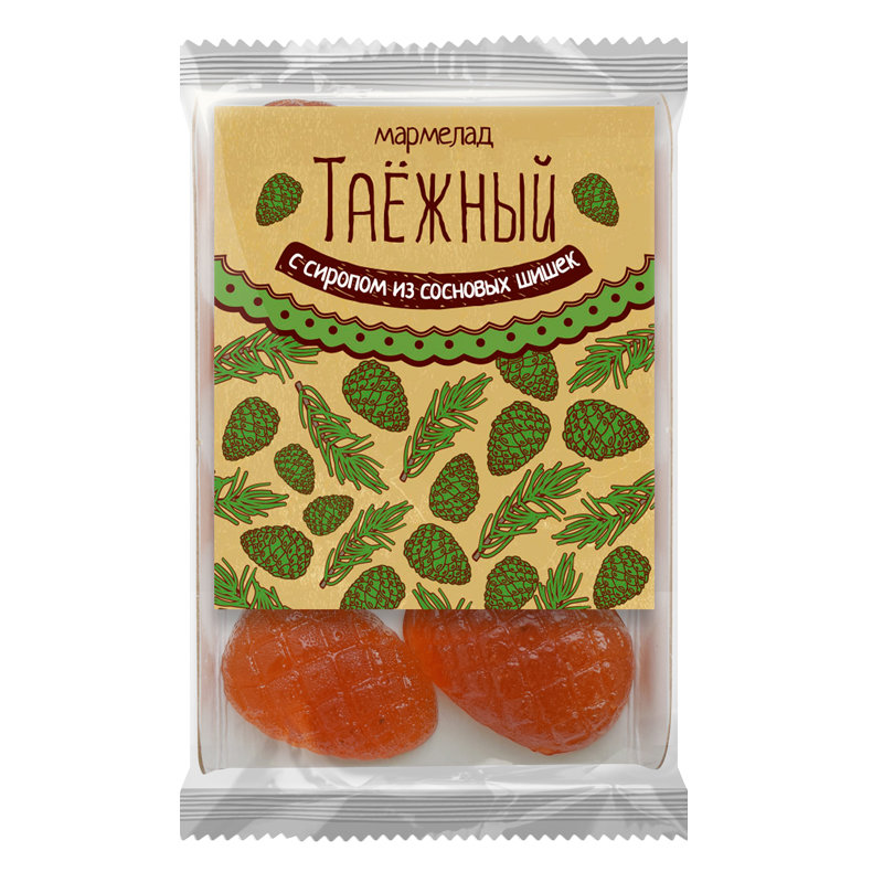 Мармелад "Таёжный" , 110 гр Сибирский кедр