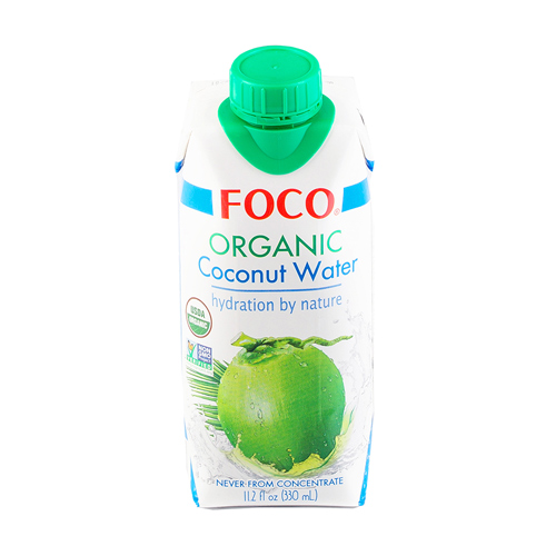 Органическая кокосовая вода  "FOCO" 330 мл Tetra Pak (USDA organic) FOCO