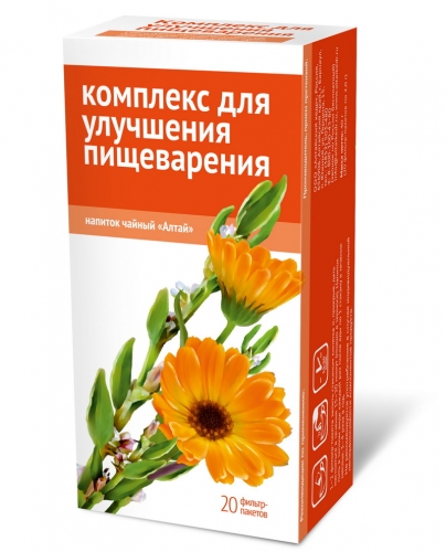 Чайный напиток «Комплекс для улучшения пищеварения» Алтайский кедр