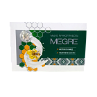 Мыло ручной работы "MEGRE" твердое туалетное молочно-медовое на основе кедрового масла, 80 г (+ 5 г) MEGRE