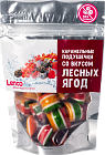Карамель леденцовая "Подушечки" со вкусом лесных ягод без сахара 80гр Lenco