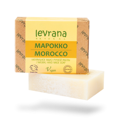 Натуральное мыло ручной работы Марокко Levrana