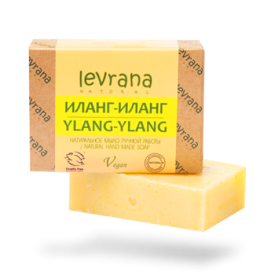 Иланг-иланг, натуральное мыло 100 гр.(+/-10 гр.) Levrana