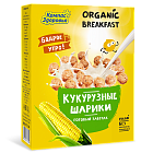 Завтраки сухие "Кукурузные шарики" Компас Здоровья