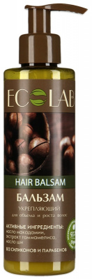 ECOLAB Бальзам для волос "Укрепляющий" 200 мл ECOLAB