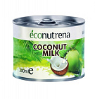 Молоко органическое кокосовое "Econutrena" (17%) 200 мл, ж/б Econutren