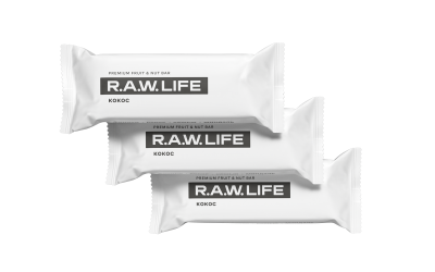 Батончик RAWLife орехово-фруктовый "Кокос", 47 гр R.A.W. LIFE