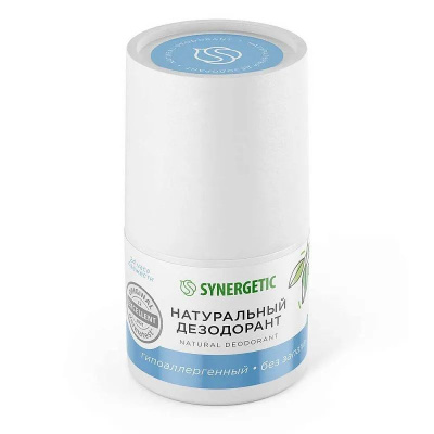 Synergetic Дезодорант "Без запаха", 50 мл SYNERGETIC