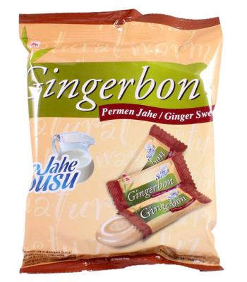 Леденцы "Имбирь с молоком" Gingerbon поштучно Gingerbon