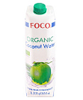 Органическая кокосовая вода &quot;FOCO&quot; 1л, БЕЗ САХАРА, ( USDA organic) FOCO